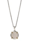 JOHN VARVATOS MERCURY COIN NECKLACE