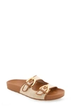 AEROSOLES LINK BUCKLE SLIDE SANDAL