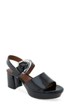 Aerosoles Chamber Womens Adjustable Manmade Block Heels In Black
