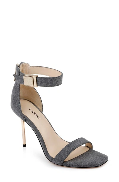 L Agence Thea Sandal In Grey