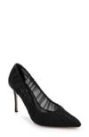 L AGENCE MARIE POINTED TOE PUMP