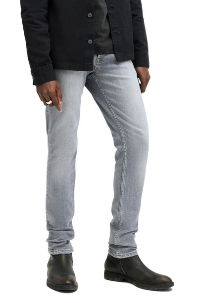 allsaints cigarette skinny fit jeans Allsaints Cigarette Skinny Fit Denim Jeans In Grey