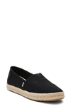 Toms Alrope Espadrille In Black