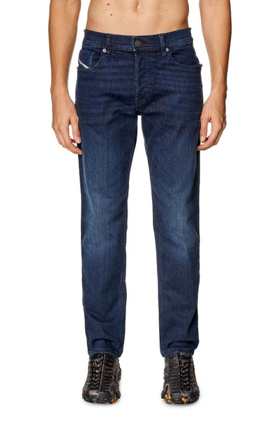 Diesel 2023 D-finitive Low-rise Tapered Jeans In Blue