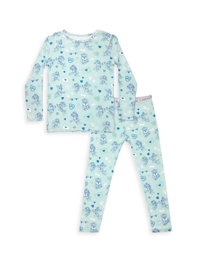 Bellabu Bear Baby's & Little Kid's Paw Patrol Valentine Pajama Set In Blue