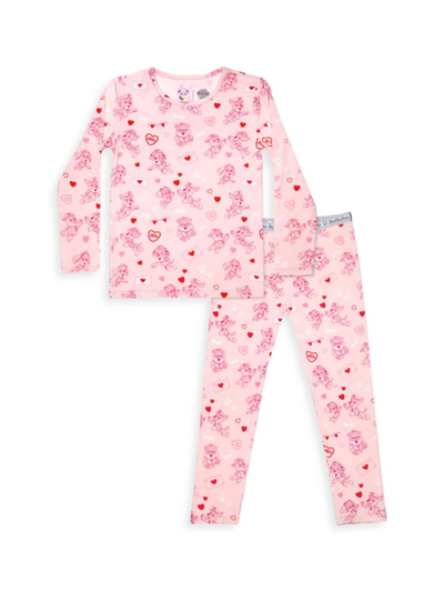 Bellabu Bear Baby Girl's & Little Girl's Paw Patrol Valentine Pajama Set In Pink