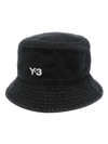 Y-3 Hats In Black