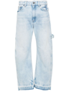 STELLA MCCARTNEY MID-RISE JEANS WITH TAPERED LEG