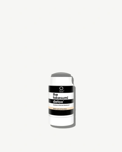 Kaia Naturals Charcoal Deodorant Black Oak & Bourbon In White