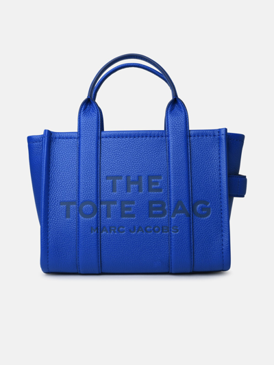 Marc Jacobs Borsa Medium Tote Pelle In Blue