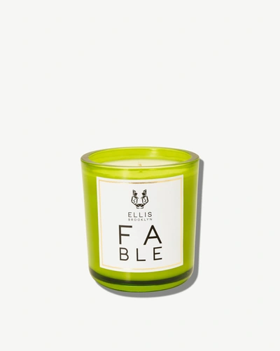 Ellis Brooklyn Fable: Terrific Scented Candle In White