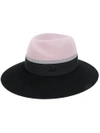 MAISON MICHEL colour block hat,WOOL100%