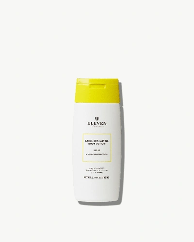 Eleven By Venus Williams Game. Set. Match. Body Lotion Spf 50 In White