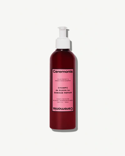 Ceremonia Guava Shampoo For Color Treated Hair And Damage Repair