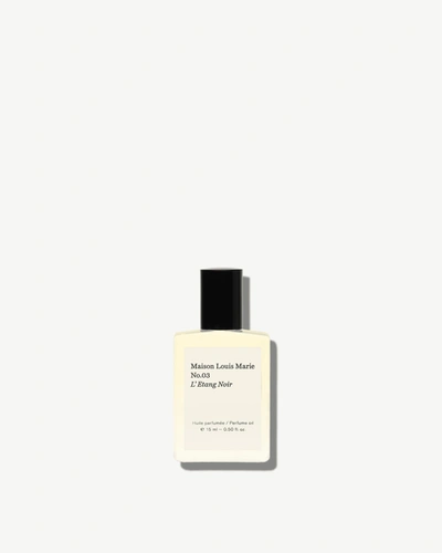 Maison Louis Marie No.03 L'etang Noir Perfume Oil In White