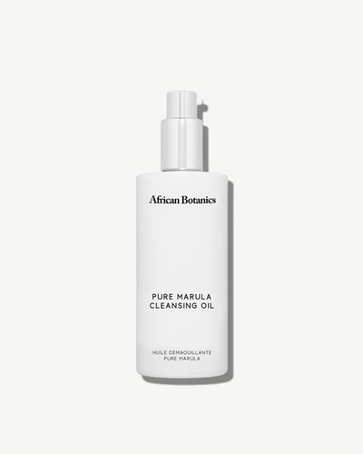 African Botanics Pure Marula Cleansing Oil In White