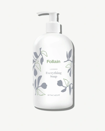 Follain Refillable Everything Soap In White