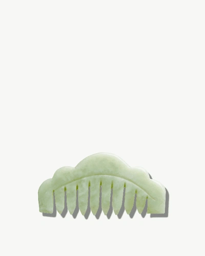 Mount Lai The Jade Massaging Gua Sha Comb In White