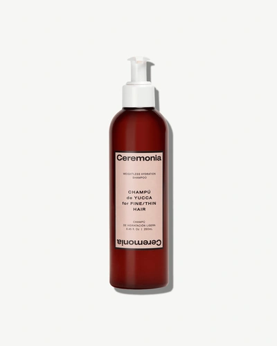 Ceremonia Weightless Hydration Shampoo In White