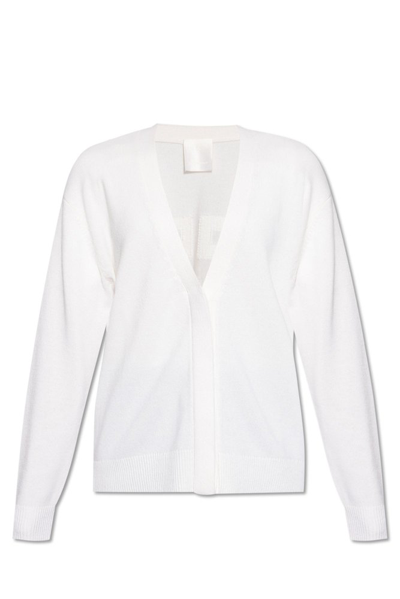 Givenchy 4g Cashmere Cardigan In White