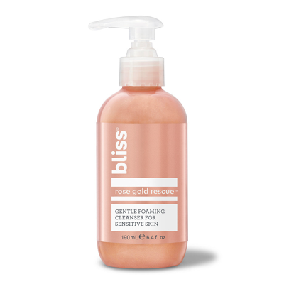Bliss Rose Gold Rescue Rose Water Cleanser In White
