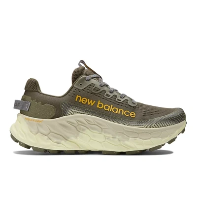 New Balance Men's Fresh Foam X More Trail V3 Hiking Shoes In Green