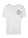 Etro Logo Embroidered Short-sleeved T-shirt In White