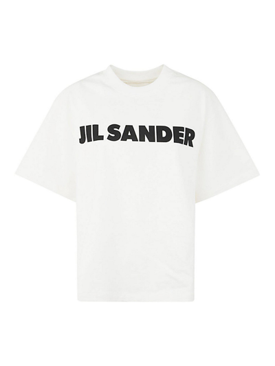Jil Sander T-shirt In Blanco