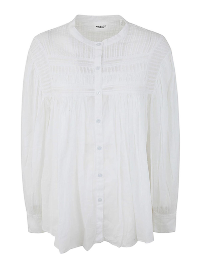 Isabel Marant Étoile Plalia Shirt In Blanco