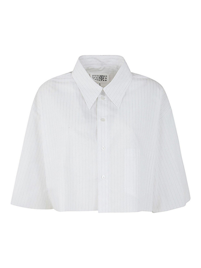 Mm6 Maison Margiela Shirt In White