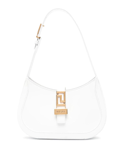 Versace Small Hobo In White