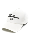 BALMAIN SIGNATURE COTTON CAP