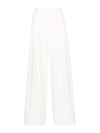 Remain Birger Christensen White Pleated Trousers In Blanco