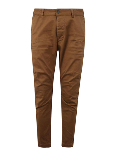 Dsquared2 Sexy Chino Pant Clothing In Marrón