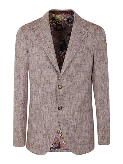 Etro Roma Sport Jacket Clothing In Brown