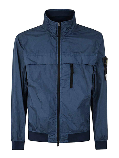 STONE ISLAND FULL ZIPPED BOMBER JACKET