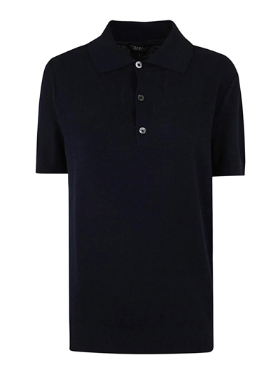 Tom Ford Knitwear Polo Clothing In Blue
