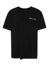 Balmain Black Reflective T-shirt In Negro