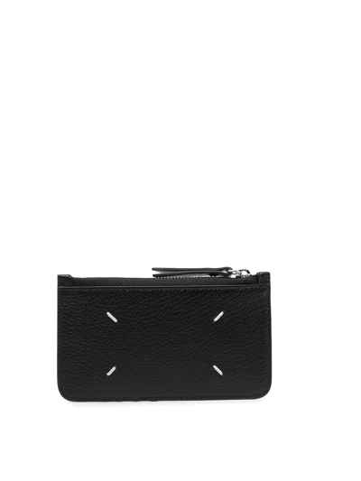 Maison Margiela Small Leather Goods In Black