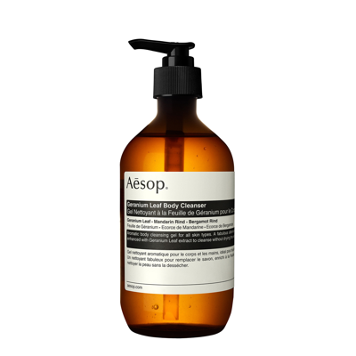 Aesop Geranium Leaf Body Cleanser 500ml In White