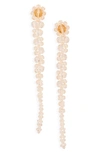 Simone Rocha Drip Earrings Accessories In Beige