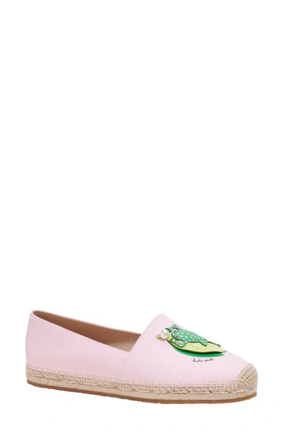 Kate Spade Ribbit Espadrille In Pink Lupine