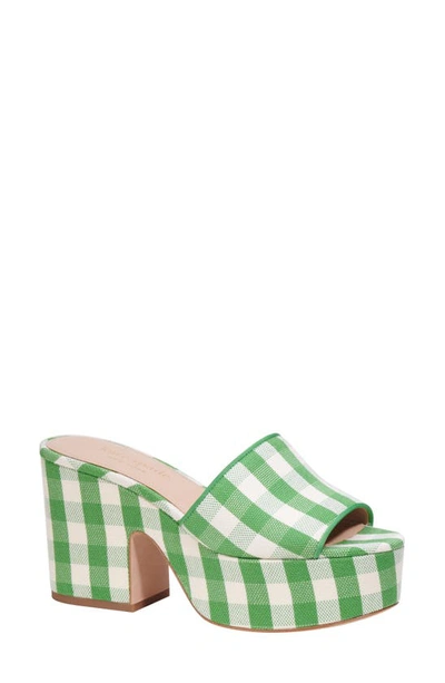 Kate Spade New York Ibiza Platform Sandal In Green