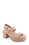 AEROSOLES CLARKSON PLATFORM SANDAL