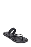 Bernardo Footwear Leia Thong Sandal In Black
