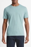 Vince Men's Pima Cotton Crew T-shirt In Light Mirage Teal