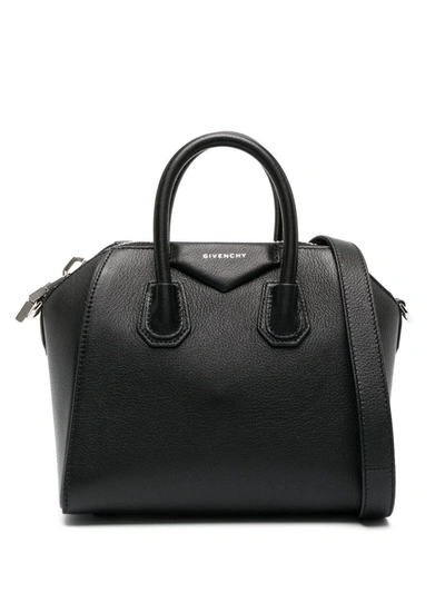 Givenchy Antigona Mini Handbag In Black