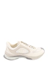 Gucci Suede Run Logo Embossed Sneakers In Multicolor