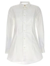 Marni Camicia In Popeline Bianco Donna In White