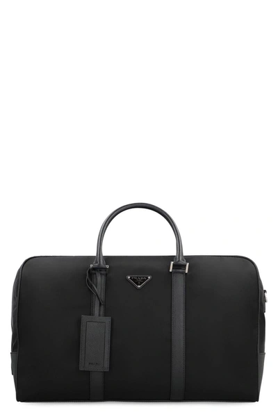 Prada Travel Bag In Black